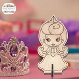 Princess Dolls DIY Unfinished Wood Shapes 6/Pkg