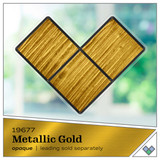 Plaid Gallery Glass Paint 2oz | Metallic Gold