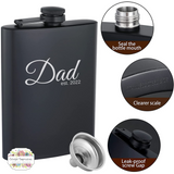 Personalized Laser Etched Flask