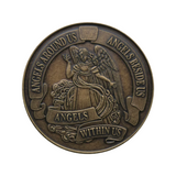 Angels Around Us Bronze Coin