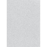 Craft Consortium The Essential Glitter Cardstock A4 10/Pkg | Silver