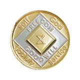 NA Bi-Plate Coin Medallion