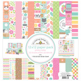 Doodlebug Double-Sided Paper Pack 12"X12" | Pretty Kitty