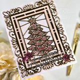 Creative Expressions Craft Dies By Sue Wilson | Festive Collection - Stained Glass  Christmas Tree