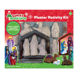Colorbok Santa's Workshop Deluxe Plaster Kit 10/Pkg  | Nativity