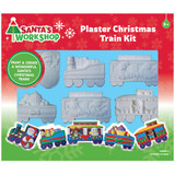 Colorbok Santa's Workshop Plaster Christmas Train Kit
