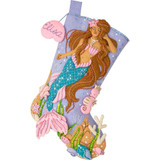 Bucilla Felt Applique Stocking Kit | Mystical Mermaid