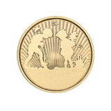 Alcoholics Anonymous AA A New Beginning Affirmation Coin - Antique Bronze Sobriety Medallion