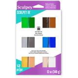 Sculpey III Polymer Clay Multipack 1oz 12/Pkg | Natural Colors