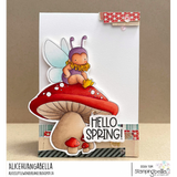Stamping Bella Rubber Stamp | Tiny Townie Wonderland Caterpillar