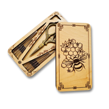 Magnetic Scissor Minder Storage Case - Honeycomb Bee