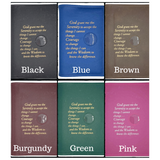 AA Abridged Big Book LARGE Print Book Cover w/Prayer