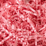 American Crafts Handmade Paper Shredded Paper 3oz | Pink