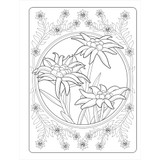 Creative Haven: Flowers of the World Coloring Book