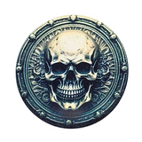 Forever Grateful I'm Not Dead Skull Poker Chip #2