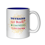 Milestone Celebration Ceramic Mug 11oz