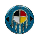 Renew The Spirit Dreamcatcher Serenity Affirmation Coin