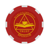 AA & NA Poker Chip – World’s Greatest Sponsor Sobriety Token