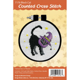 Design Works Counted Cross Stitch Kit | Black Cat