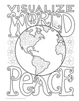 Design Originals Coloring Book | Peace & Love