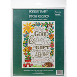 Imaginating Counted Cross Stitch Kit | Forest Baby Birth Record
