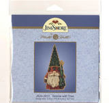 Mill Hill Counted Cross Stitch Kit | Jim Shore Gnome With Tree