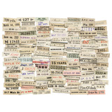 Tim Holtz Idea-Ology Ephemera 119/Pkg | Number Strips Snippets