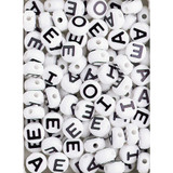 The Beadery Vowel Beads 10mm