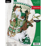 Bucilla Nordic Noel Felt Applique Stocking Kit