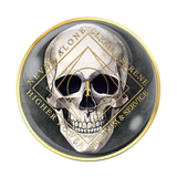 Narcotics Anonymous (NA) Clean Time Coin – “Skull” Sobriety Medallion