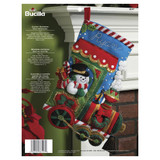 Bucilla Candy Express Felt Applique Stocking Kit