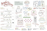 Colonial Patterns Kitch'n Stitch'n Iron-On Embroidery Patterns
