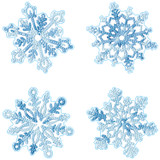 Diamond Dotz Snowflakes Diamond Facet Coasters Art Kit