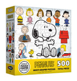 RoseArt Peanuts 500pc Jigsaw Puzzle
