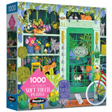 RoseArt Cat Flowers 1000pc Soft Touch Jigsaw Puzzle