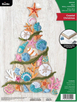 Bucilla Felt Applique Wall Hanging Kit | Coastal Christmas