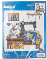 Janlynn Counted Cross Stitch Kit | Antique Sewing Room