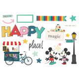 Simple Stories Simple Page Pieces Die Cuts | Say Cheese Happiest Place