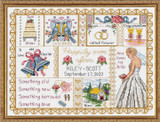 Janlynn Counted Cross Stitch Kit | Wedding Collage