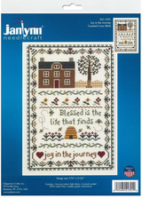 Janlynn Counted Cross Stitch Kit | Joy In The Journey