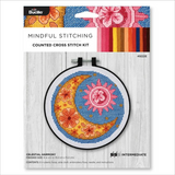 Bucilla Celestial Harmony Mindful Stitching Counted Cross Stitch Kit