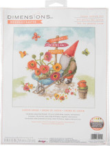 Dimensions Garden Gnome Counted Cross Stitch Kit