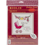 RIOLIS It's A Girl! Announcement Counted Cross Stitch Kit