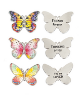 Ganz “Enjoy the Journey” Butterfly Pocket Token Charm