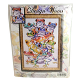 Design Works Frog Pile Counted Cross Stitch Kit