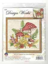 Design Works Mushrooms Counted Cross Stitch Kit