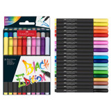 Faber-Castell Black Edition Felt Tip Brush Pens 20/Pkg