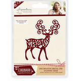 Crafter's Companion Dashing Deer Metal Die - Signature Collection