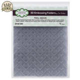 Creative Expressions Twill Wave 3D Embossing Folder