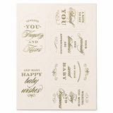 Anna Griffin Super Sentiment Stickers 216Pkg